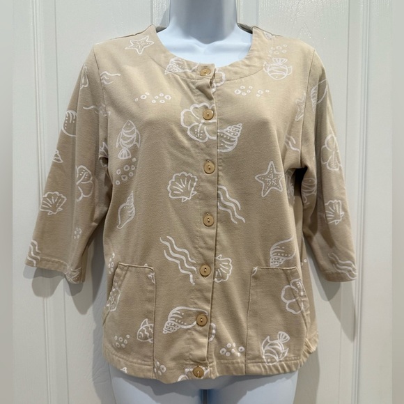 AW sport ladies, nautical shell and fish jacket in PM - Picture 1 of 5